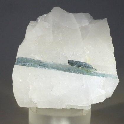 Indicolite (Blue Tourmaline) Quartz Crystal ~45mm