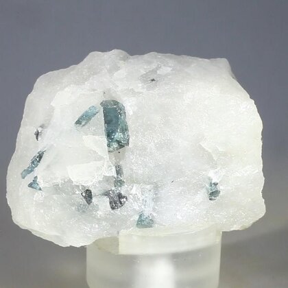 Indicolite (Blue Tourmaline) Quartz Crystal ~48mm