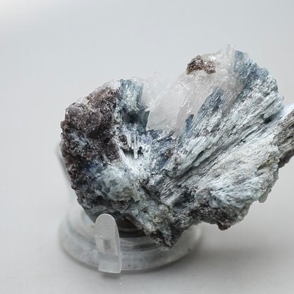 Indicolite (Blue Tourmaline) Quartz Crystal ~50mm