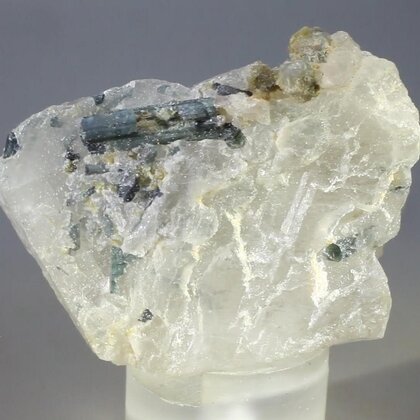 Indicolite (Blue Tourmaline) Quartz Crystal ~51mm