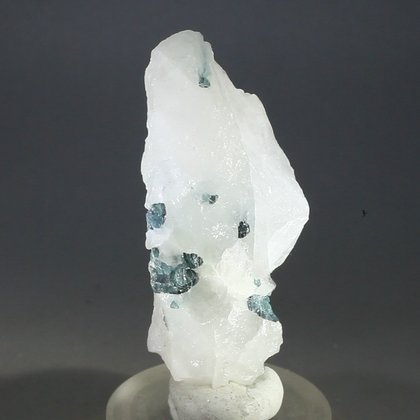 Indicolite (Blue Tourmaline) Quartz Crystal ~55mm