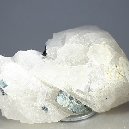 Indicolite (Blue Tourmaline) Quartz Crystal ~55mm