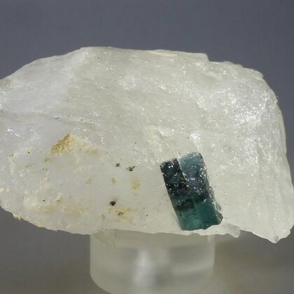 Indicolite (Blue Tourmaline) Quartz Crystal ~62mm