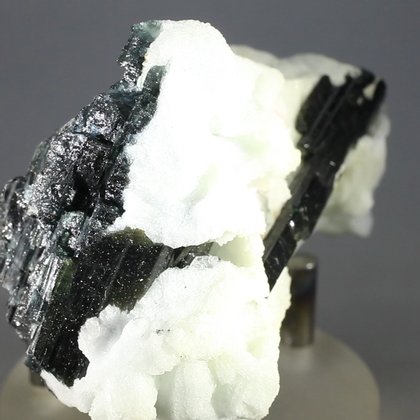 Indicolite (Blue Tourmaline) Quartz Crystal ~68mm