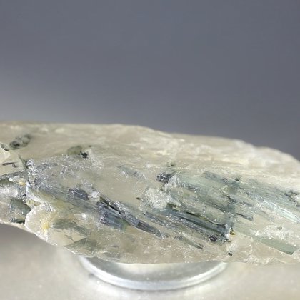Indicolite (Blue Tourmaline) Quartz Crystal ~70mm