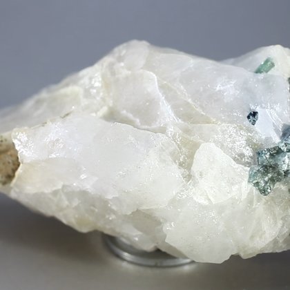 Indicolite (Blue Tourmaline) Quartz Crystal ~95mm