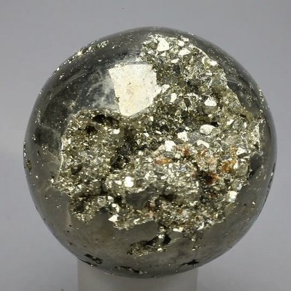 Iron Pyrite Crystal Sphere ~36mm