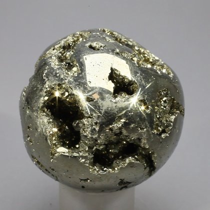 Iron Pyrite Crystal Sphere ~38mm