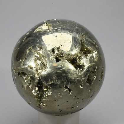 Iron Pyrite Crystal Sphere ~41mm