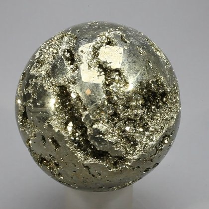 Iron Pyrite Crystal Sphere ~44mm