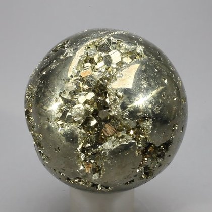 Iron Pyrite Crystal Sphere ~44mm