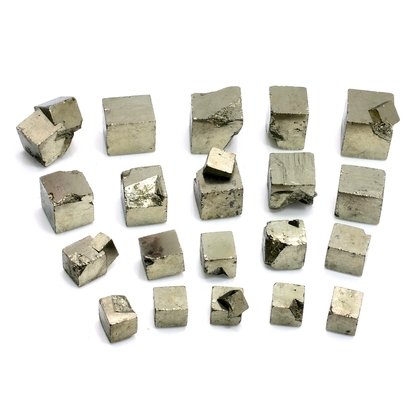 Iron Pyrite Cube