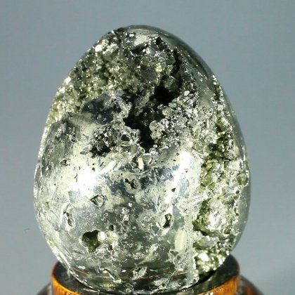 Iron Pyrite Egg ~51mm