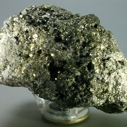 Iron Pyrite Healing Mineral ~92x58mm