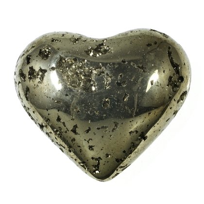 Iron Pyrite Heart  ~43mm