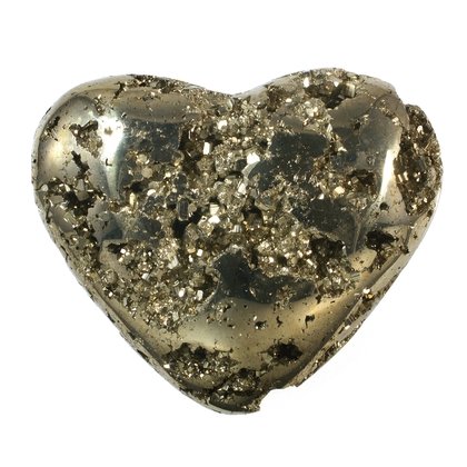 Iron Pyrite Heart  ~56mm