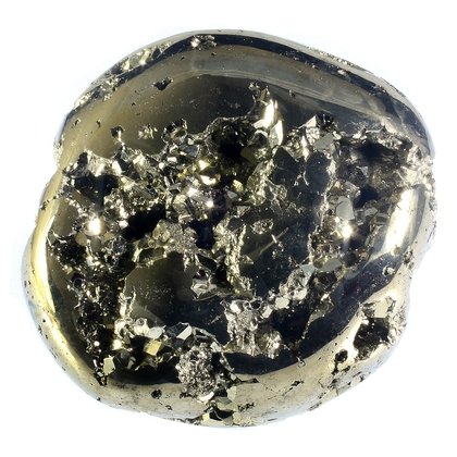Iron Pyrite Polished Stone ~45mm