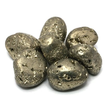 Iron Pyrite Tumble Stone (25-30mm)