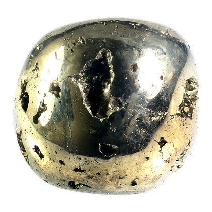 Iron Pyrite Tumblestone ~28mm