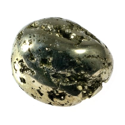Iron Pyrite Tumblestone ~32mm