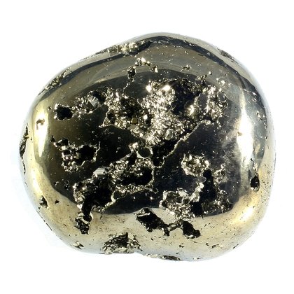 Iron Pyrite Tumblestone ~32mm