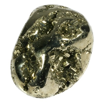 Iron Pyrite Tumblestone ~34mm