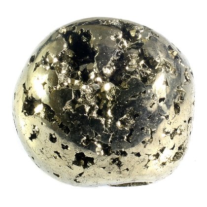Iron Pyrite Tumblestone ~34mm