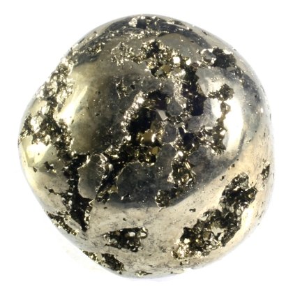 Iron Pyrite Tumblestone ~35mm