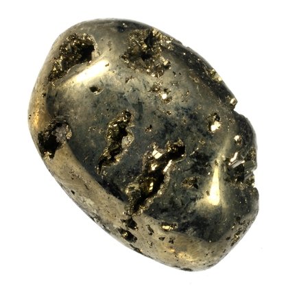 Iron Pyrite Tumblestone ~38mm
