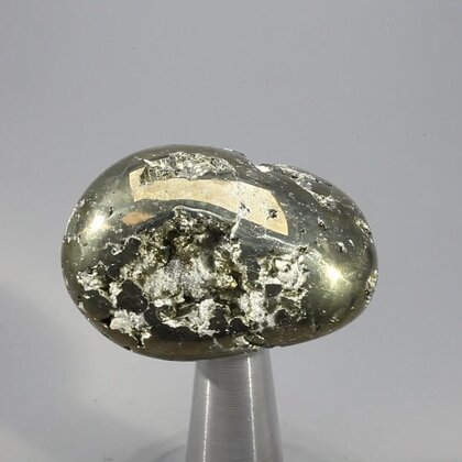 Iron Pyrite Tumblestone ~39mm
