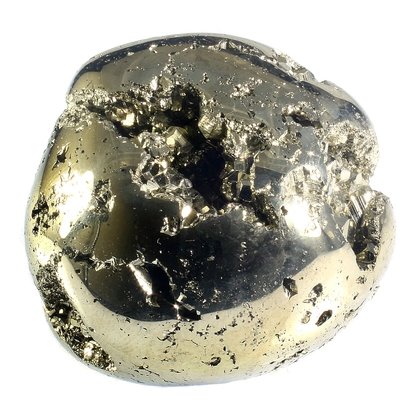 Iron Pyrite Tumblestone ~40mm