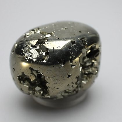 Iron Pyrite Tumblestone ~41mm