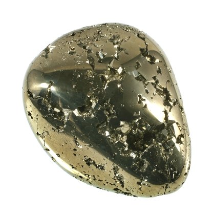 Iron Pyrite Tumblestone ~45mm