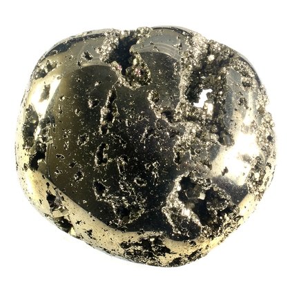 Iron Pyrite Tumblestone ~45mm