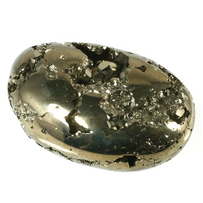 Iron Pyrite Tumblestone ~48mm