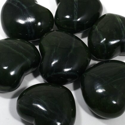 Jade Crystal Heart ~45mm