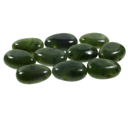 Jade Drilled Tumble Stone