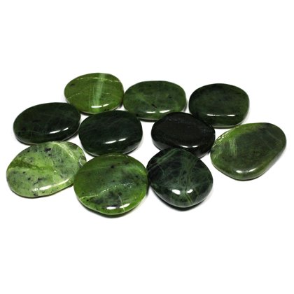Jade Tumble Stone (Flat, 20-25mm)