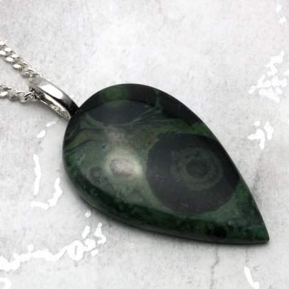 Kambaba Jasper Pendant ~36mm