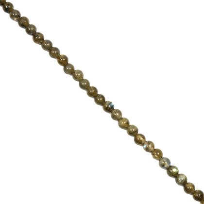 Labradorite Crystal Beads - 6mm Round Bead