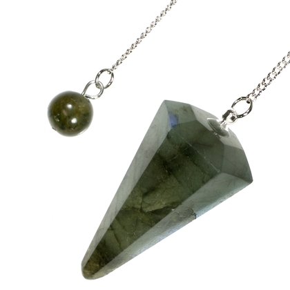 Labradorite Crystal Pendulum