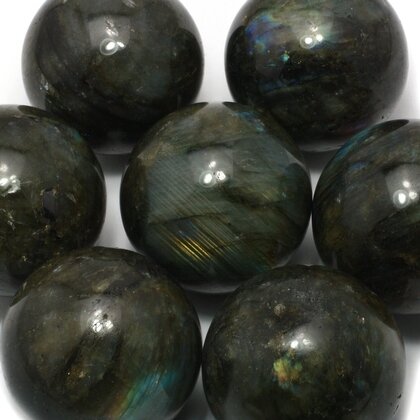 Labradorite Medium Crystal Sphere ~45mm