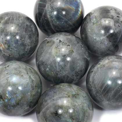 Labradorite Medium Crystal Sphere ~45mm