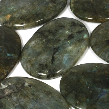 Labradorite Palm Stone ~70x50mm