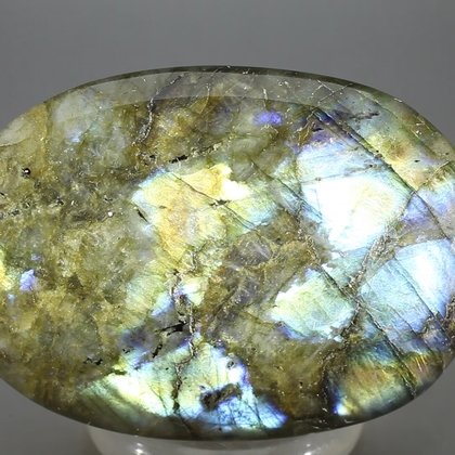 Labradorite Palmstone (Extra Grade) ~70 x 50 mm