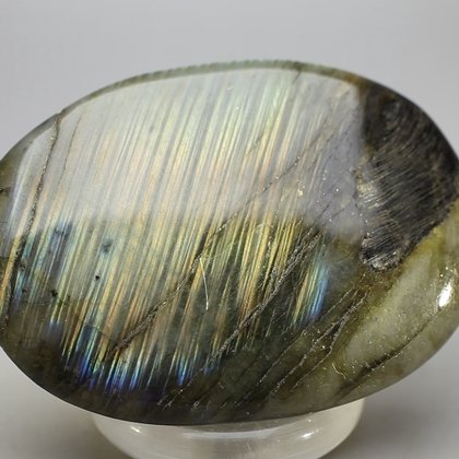 Labradorite Palmstone (Extra Grade) ~70 x 50 mm