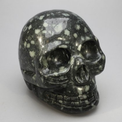 Lakelandite Crystal Skull ~6.7 x 6.7cm