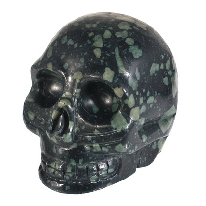 Lakelandite Crystal Skull ~7 x 6.5cm