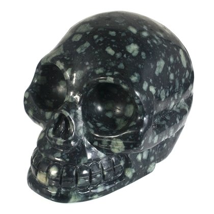 Lakelandite Crystal Skull ~8.2 x 8.8cm
