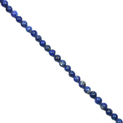 Lapis Lazuli Crystal Beads - 6mm Round